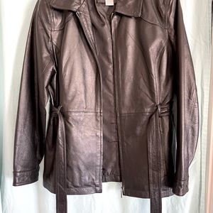 SOLD East 5th leather jacket